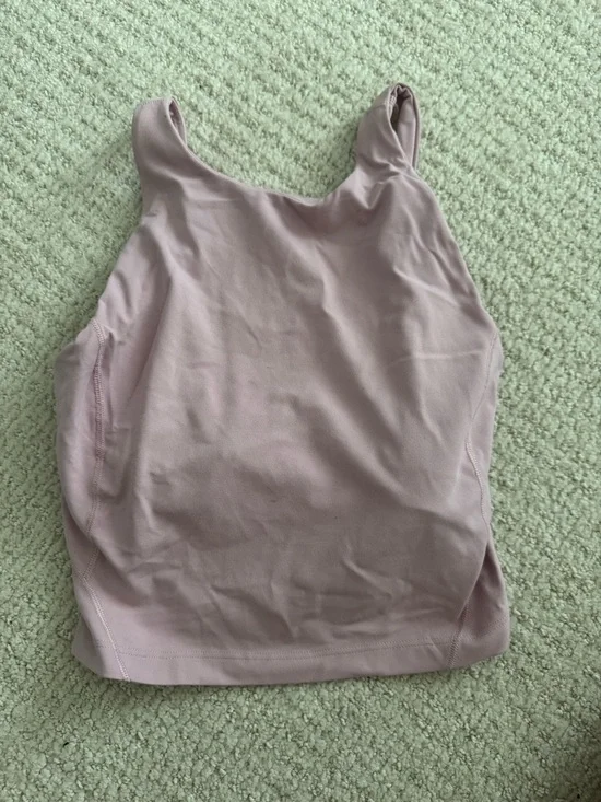 lululemon athletica Align High-Neck Tank Top - Light Pink - Picture 3 of 4